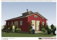 CS100 - Combo Chicken Coop + Garden Shed Plans Construction_007